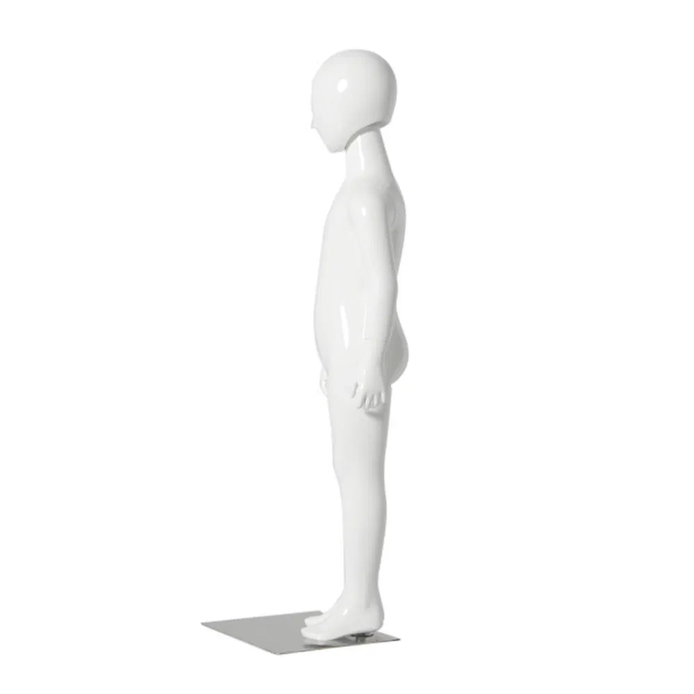 Lifelike Posing Abstract Child Size Stand Boy Mannequin