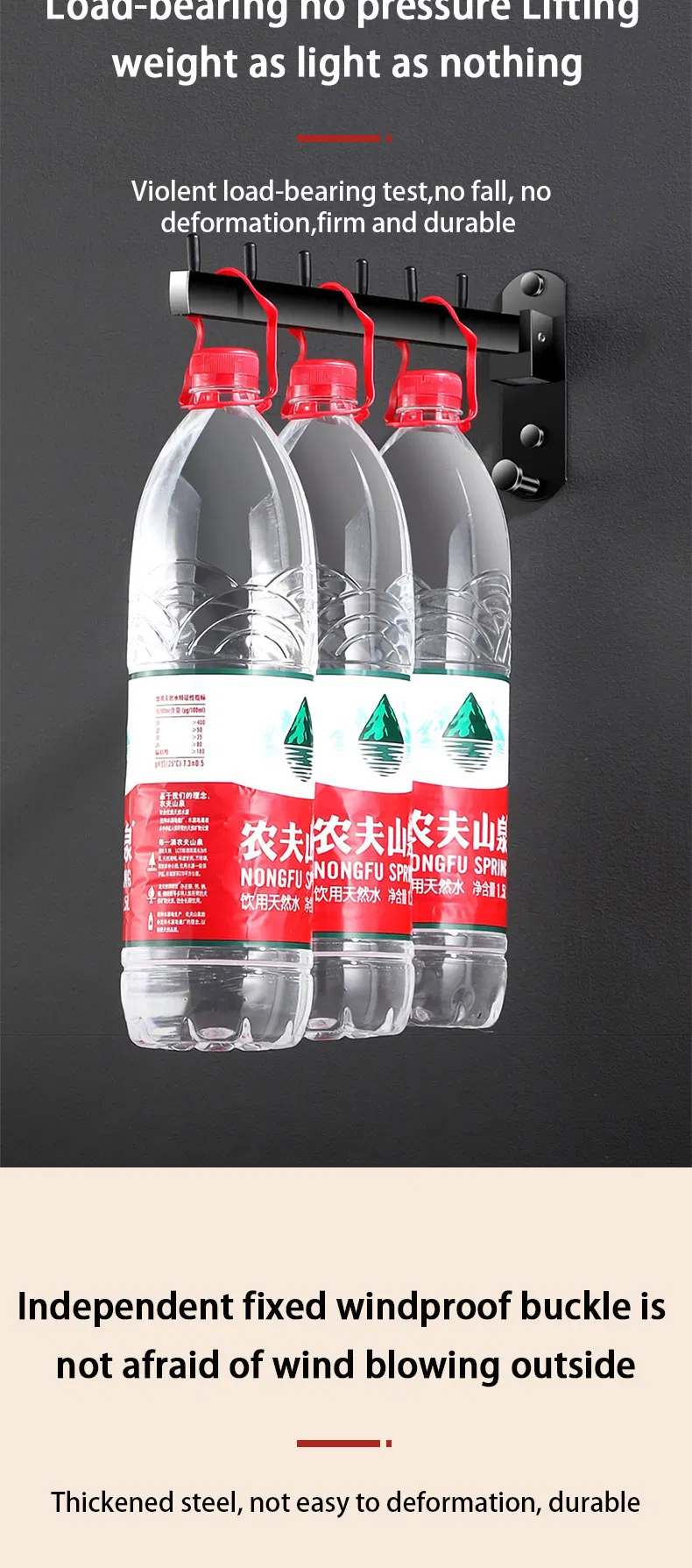 Foldable Hook Rack Detail 5