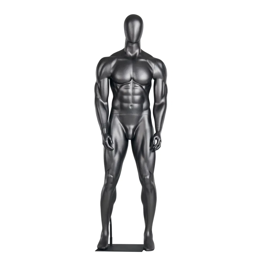 High Quality Training Used Egg Head Sports Muscular Plus Size Male Mannequins