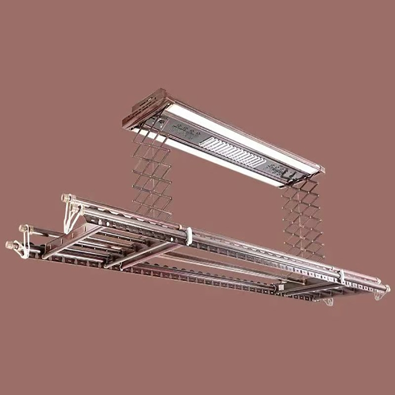 OEM Smart Laundry Electric Dryer Supplies Ceiling Lifting Wall Mounted Automatic Clothes Drying Hanger Rack