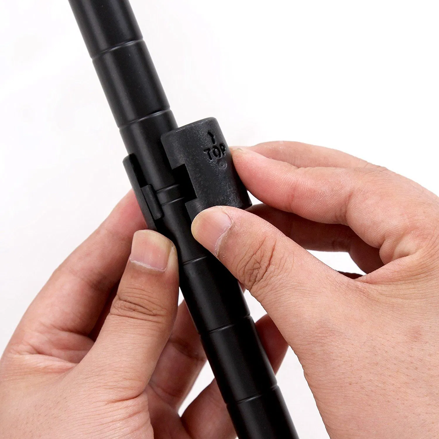 Collapsible Fancy Adjustable Double Rail Detachable Garment Clothes Display Apparel Rack for Boutiques