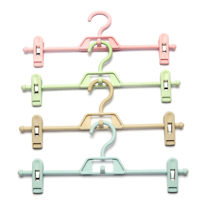 New Multifunctional Multi-Layer Drying Rack Retractable Plastic Trouser Rack