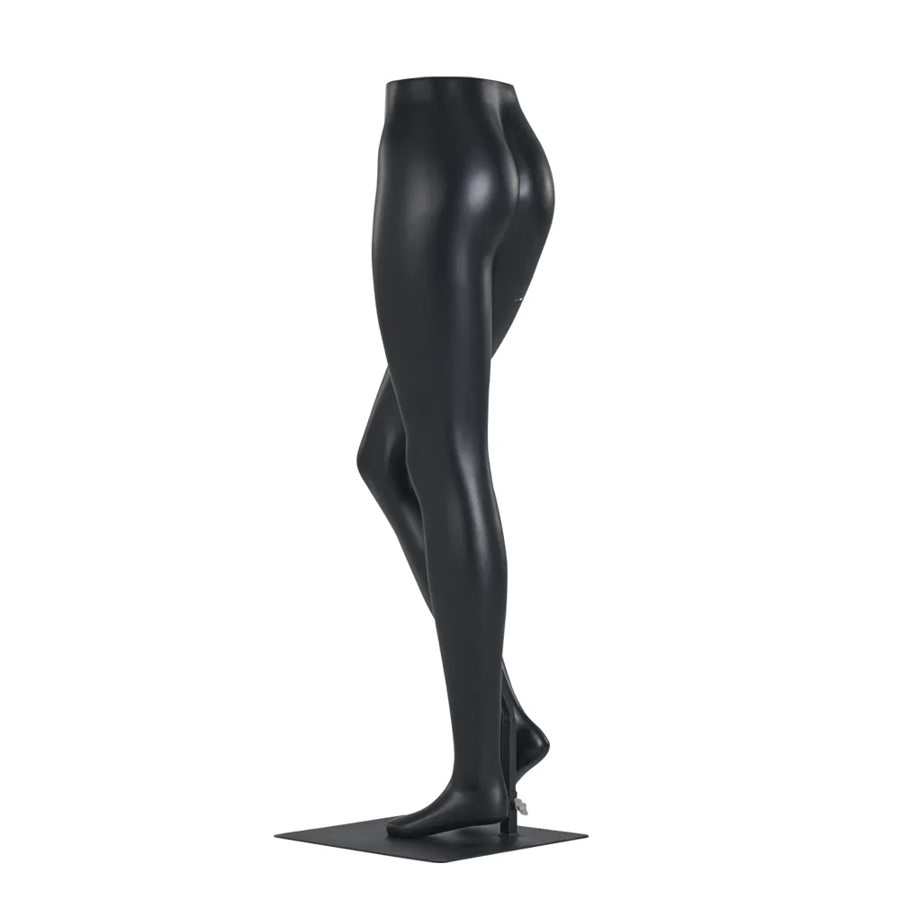 Leggings fashion Display Fiberglass Female Torso Half Mannequins for Clothing Store Use