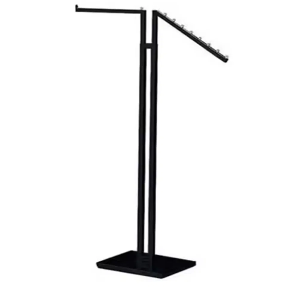 High Service Life Display Rack with Multiple Styles in Glossy Black/White/Golden/Silver with Adjustable Height Made of Iron/Steel for Boutique/Houseware