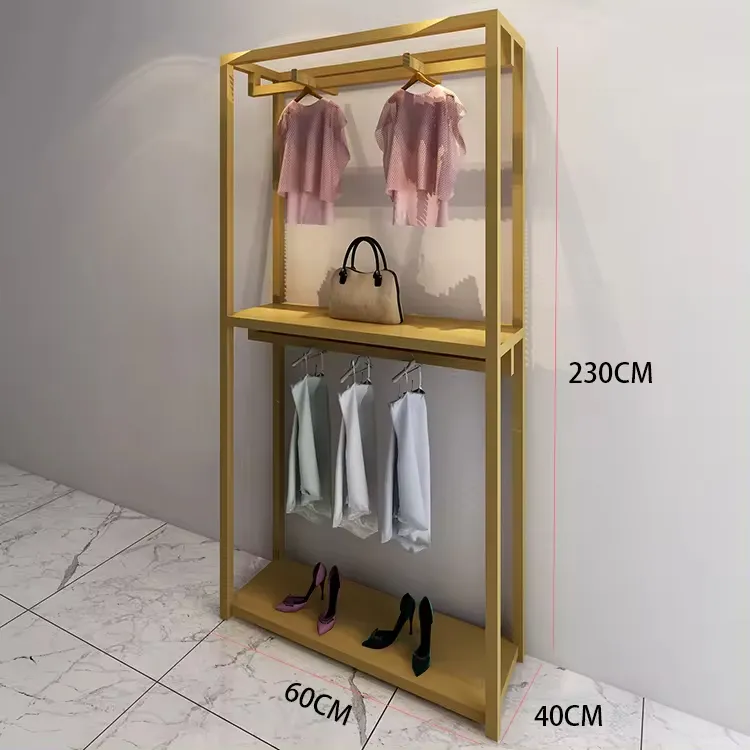 Clothing Display Rack Metal Boutique
