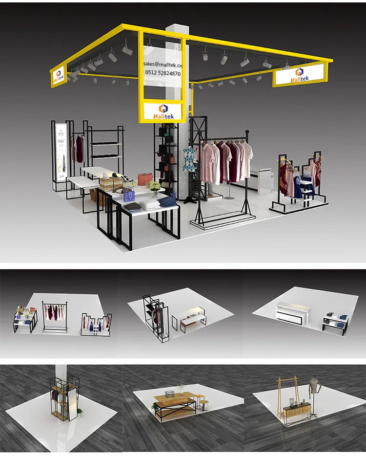 Clothing Rack Display 10