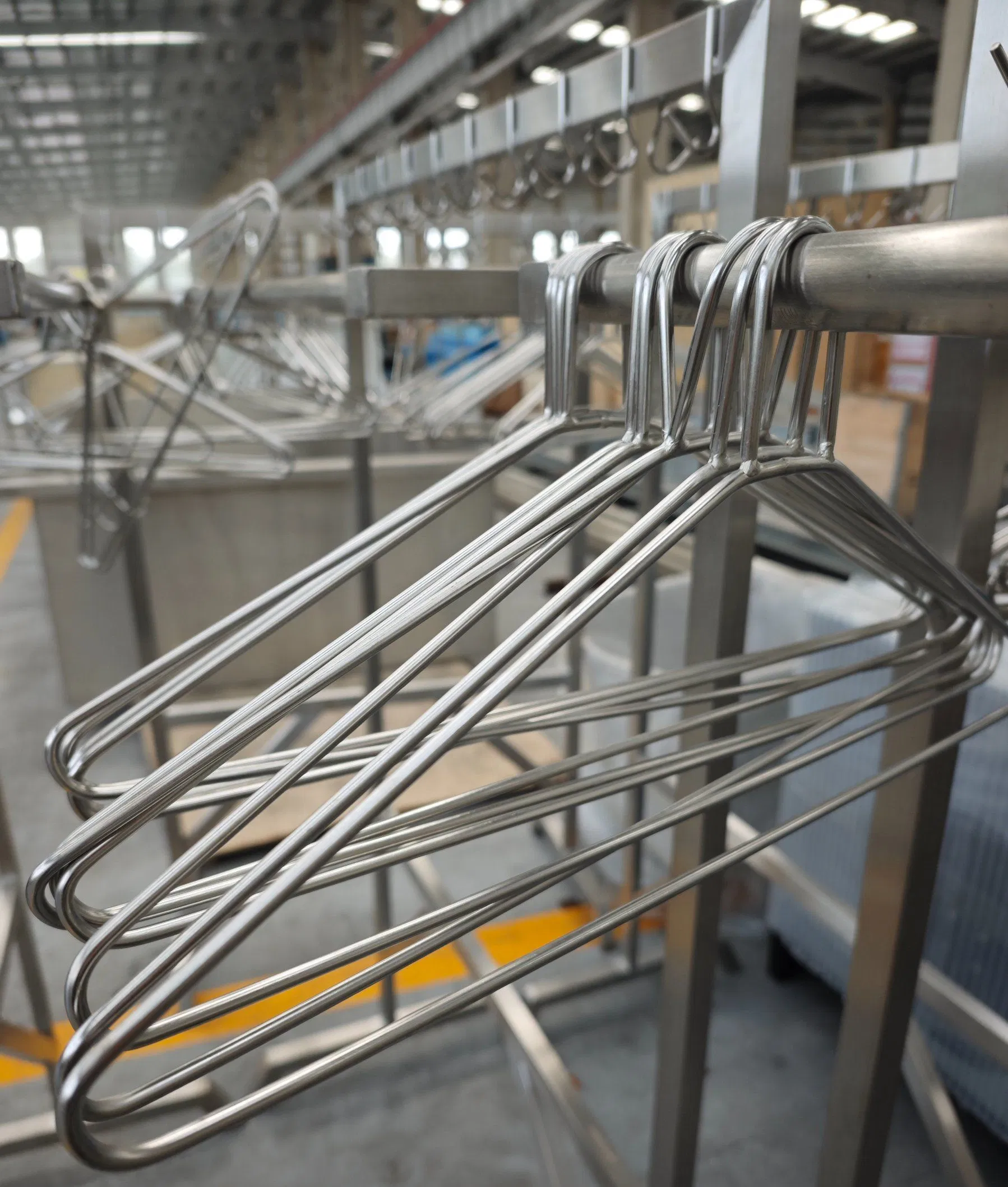 Modern Storage Rack Floor-Standing Clothes Hanger Rack Food Meat Processing Factory