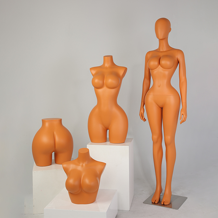 Mannequins Female Male Full Body Torso Plus Size Kid Child Bbl Mannequin Head Wig Hair Gold Store Display Dress Form Clothes