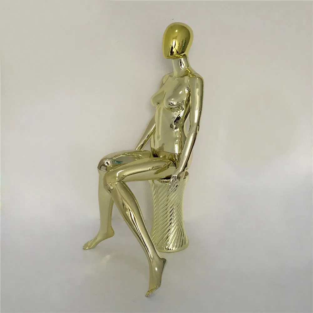 Plastic Female Mannequin with Hair Realistic Store