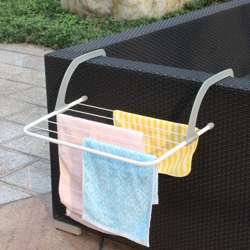 High End Metal Clothes Drying Laundry Rack in Silver/Grey/Purple/Blue/Green with Multi-Layer and Folding Design for Man/Woman Shoes/Shirt/Towel/Socks/Pillow