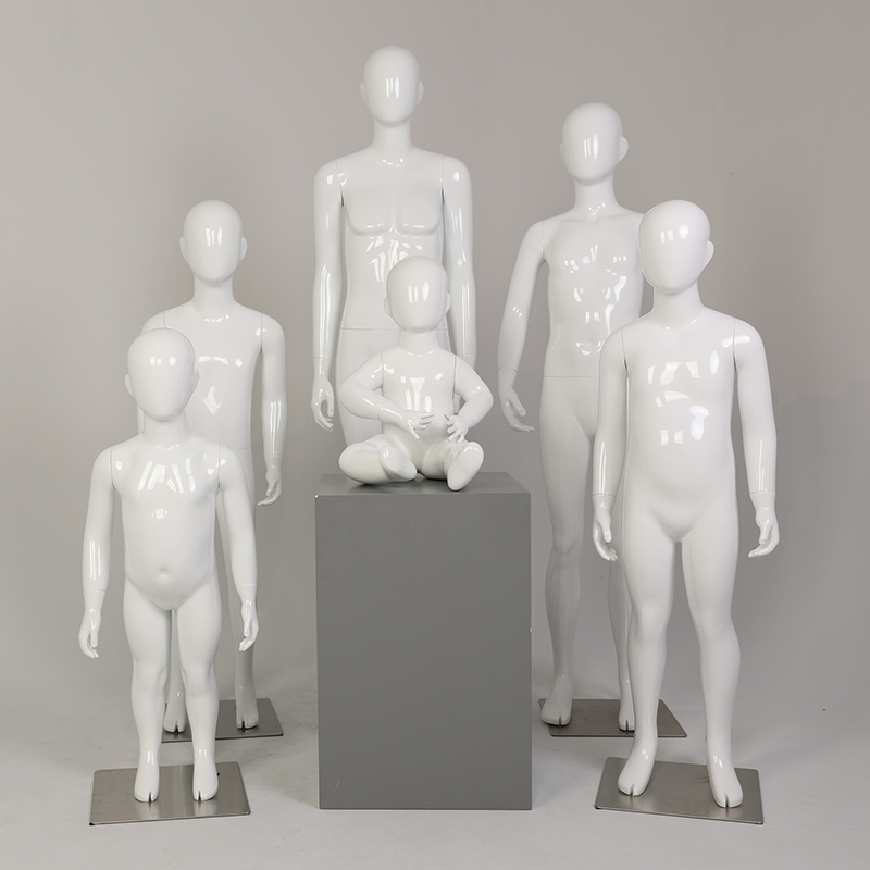 Hot Sale High Demand Wholesale Kids Baby Mannequin Full Body Dummy Fiberglass Mannequin for Children Clothes Window Display