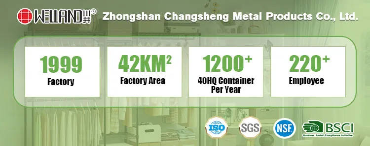 Metal Clothes Hanger Rack Banner