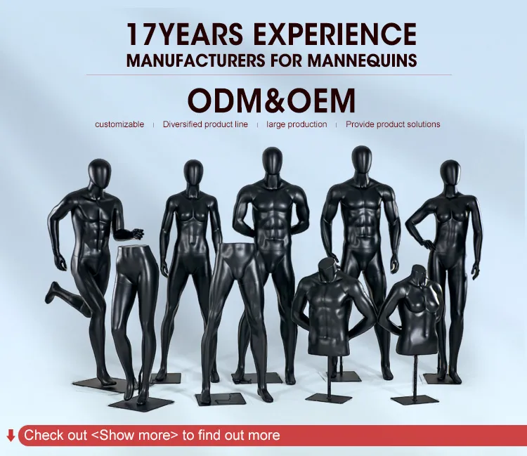 Male Mannequin Half Body