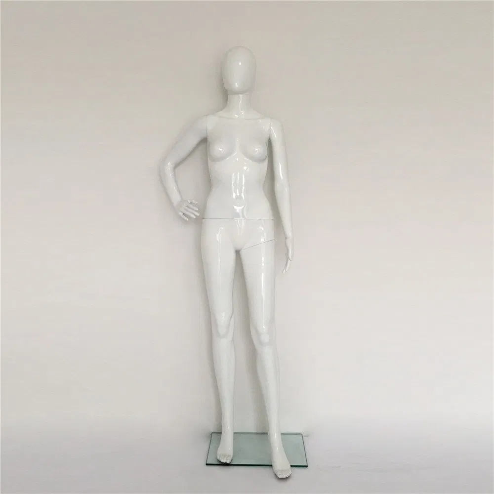 Female Standing Plastic Mannequin Display Model