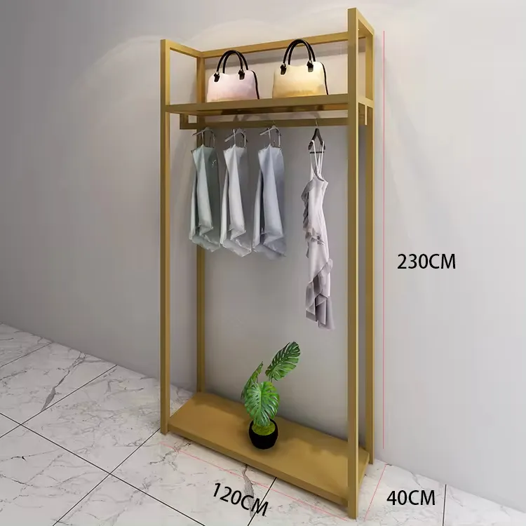 Clothing Display Rack Metal Boutique