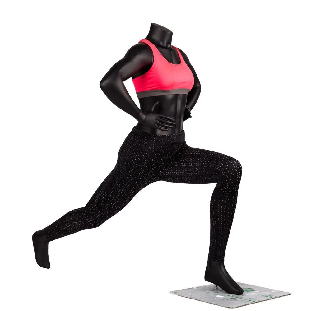 Full Body Sport Female Fiberglass Mannequins for Garment Display