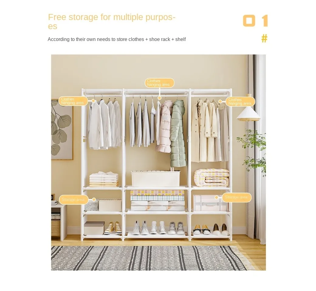 Storage Hanger Rack Floor Standing