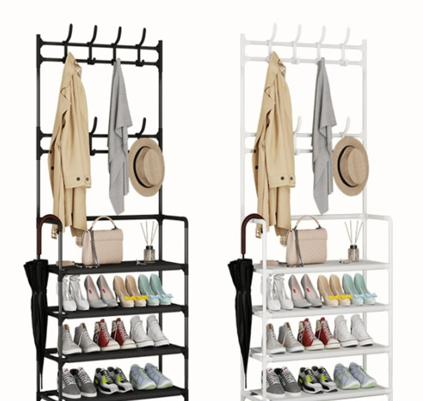 Multi Layer Assembly Household Multi-Purpose Clothing Rack