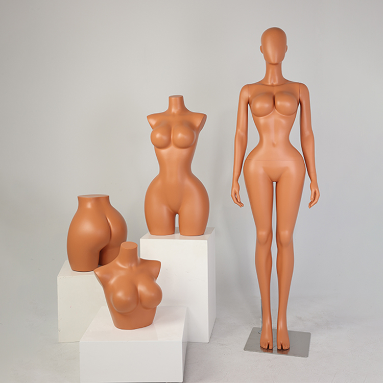 Mannequins Female Male Full Body Torso Plus Size Kid Child Bbl Mannequin Head Wig Hair Gold Store Display Dress Form Clothes