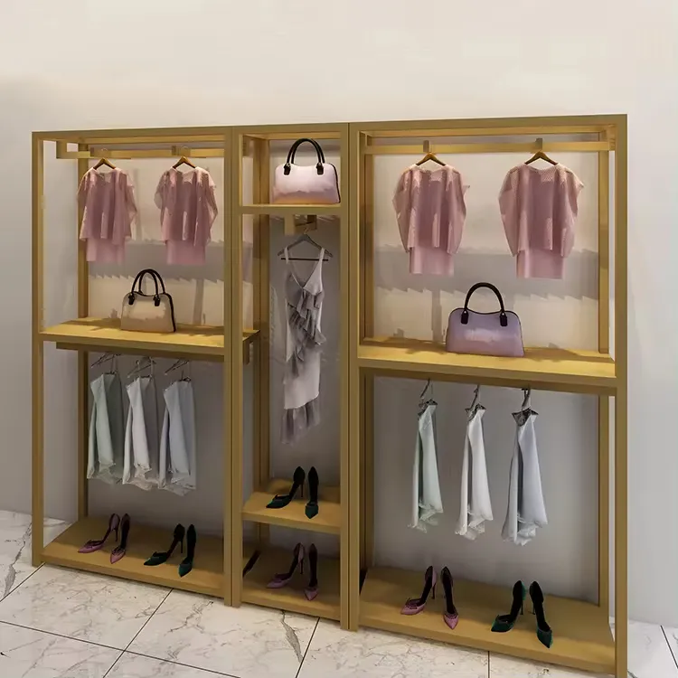 Clothing Display Rack Metal Boutique