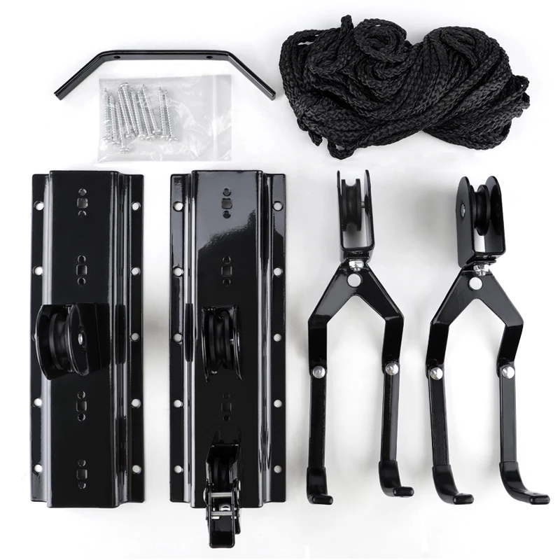 Ceiling Mounted Bike Rack Lift Hoist Storage Hanger Wall Mount Hook Wyz15520