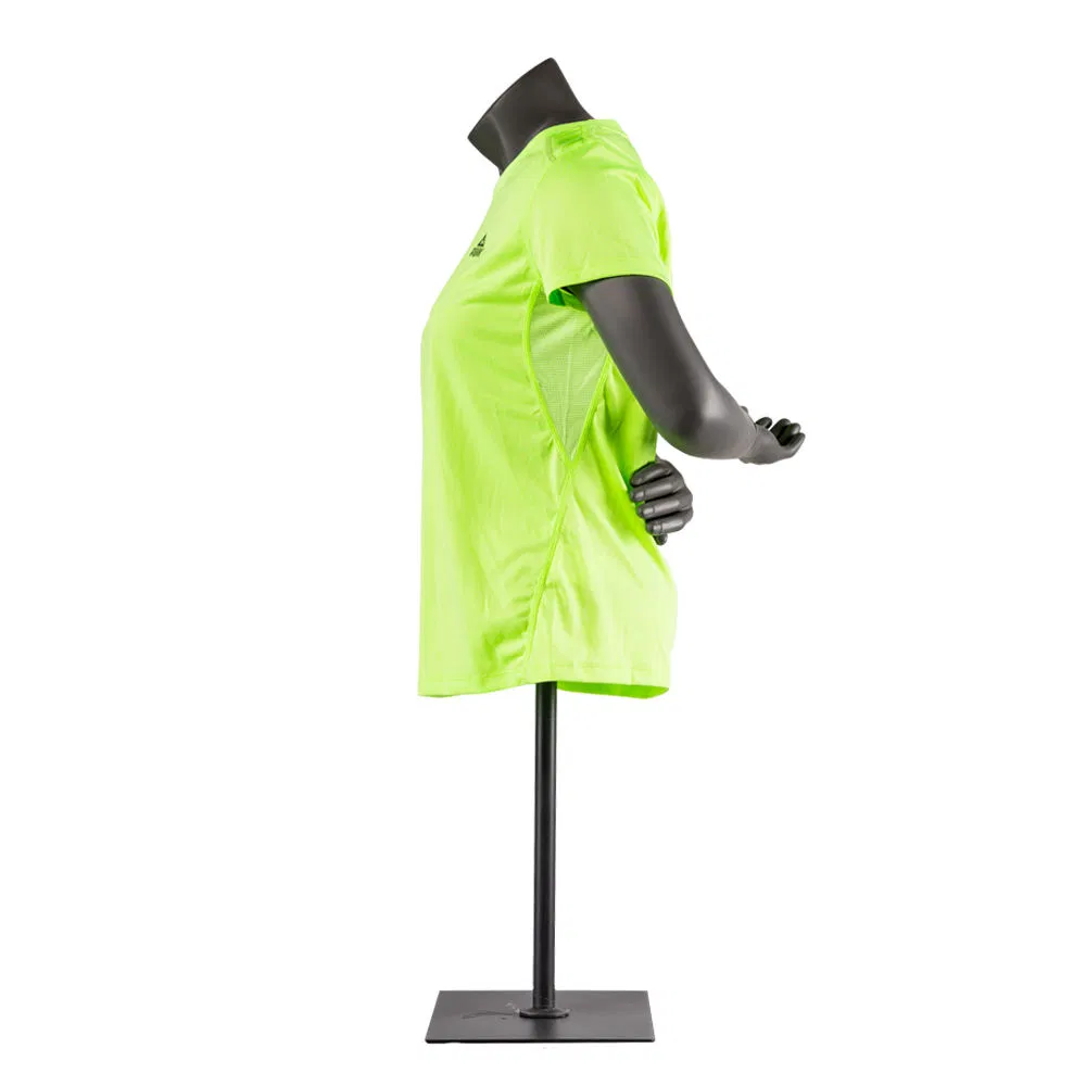 Custom Plastic Clothing Display Headless Male Half Body Mannequin Realistic Female Mannequin