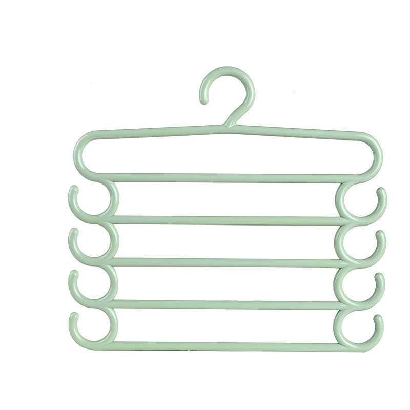 Plastic Hanger Five Layer Towel Hanging Clothes Hanging Rack