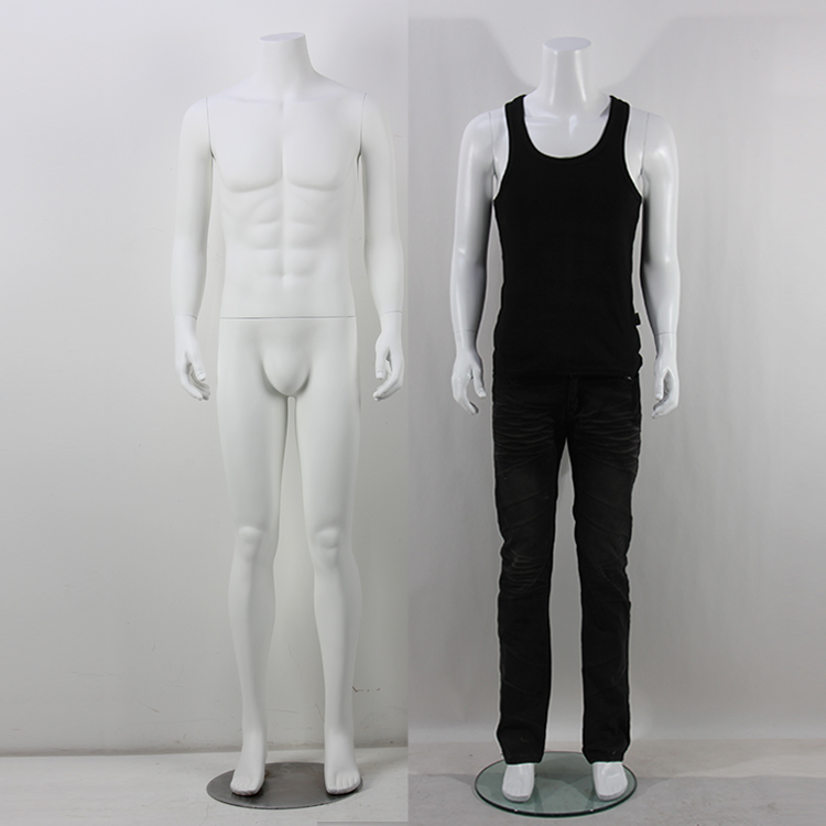 High Quality Headless Standing Men Male Mannequin Headless Muscular Male Mannequin for Window Display