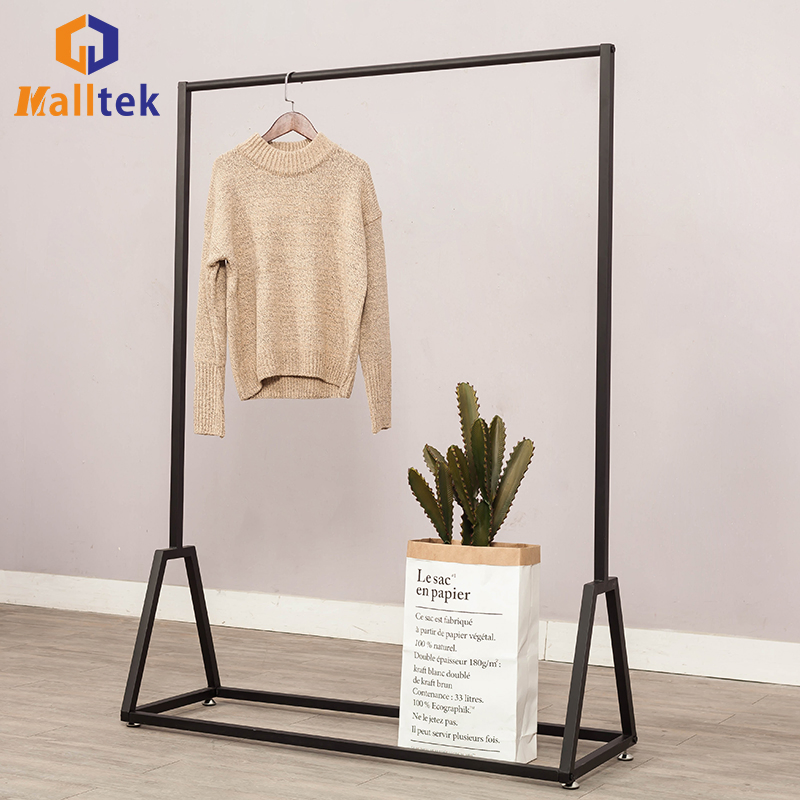 Wholesale Clothing Store Display Rack - Sturdy Floor Standing Garment Hanger &amp; Coat Rack for Shop