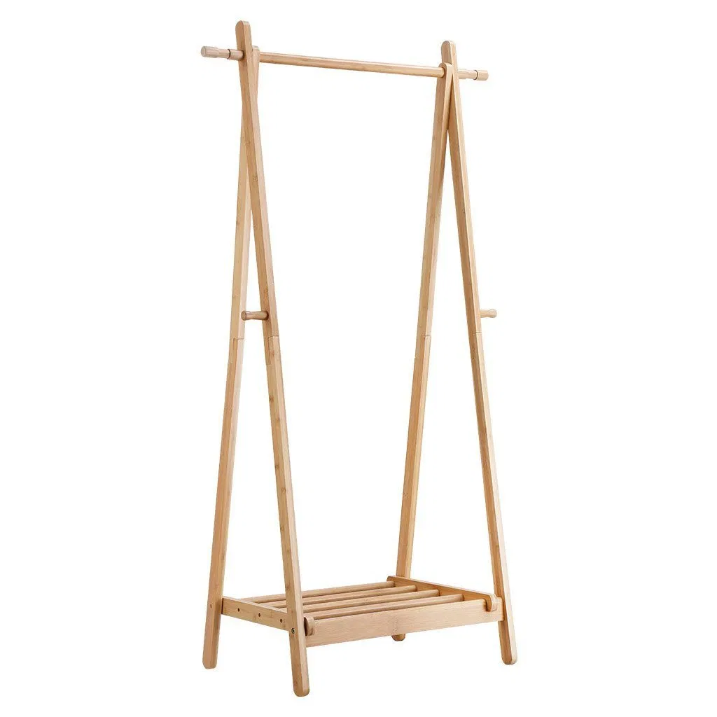 Bamboo Garment Rack 1