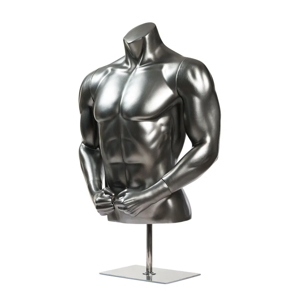 Half Body Male Mannequin European Mannequin Torso