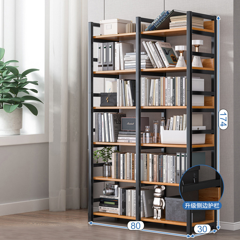 Customizable Multi-Layer Display Rack Custom Designed Modern Style Wooden Bookshelf Bookcase Storage Shelf Cabinet Living Room