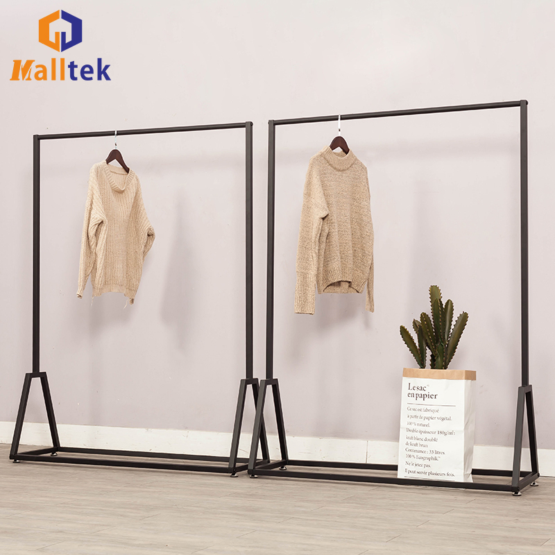 Wholesale Clothing Store Display Rack - Sturdy Floor Standing Garment Hanger &amp; Coat Rack for Shop