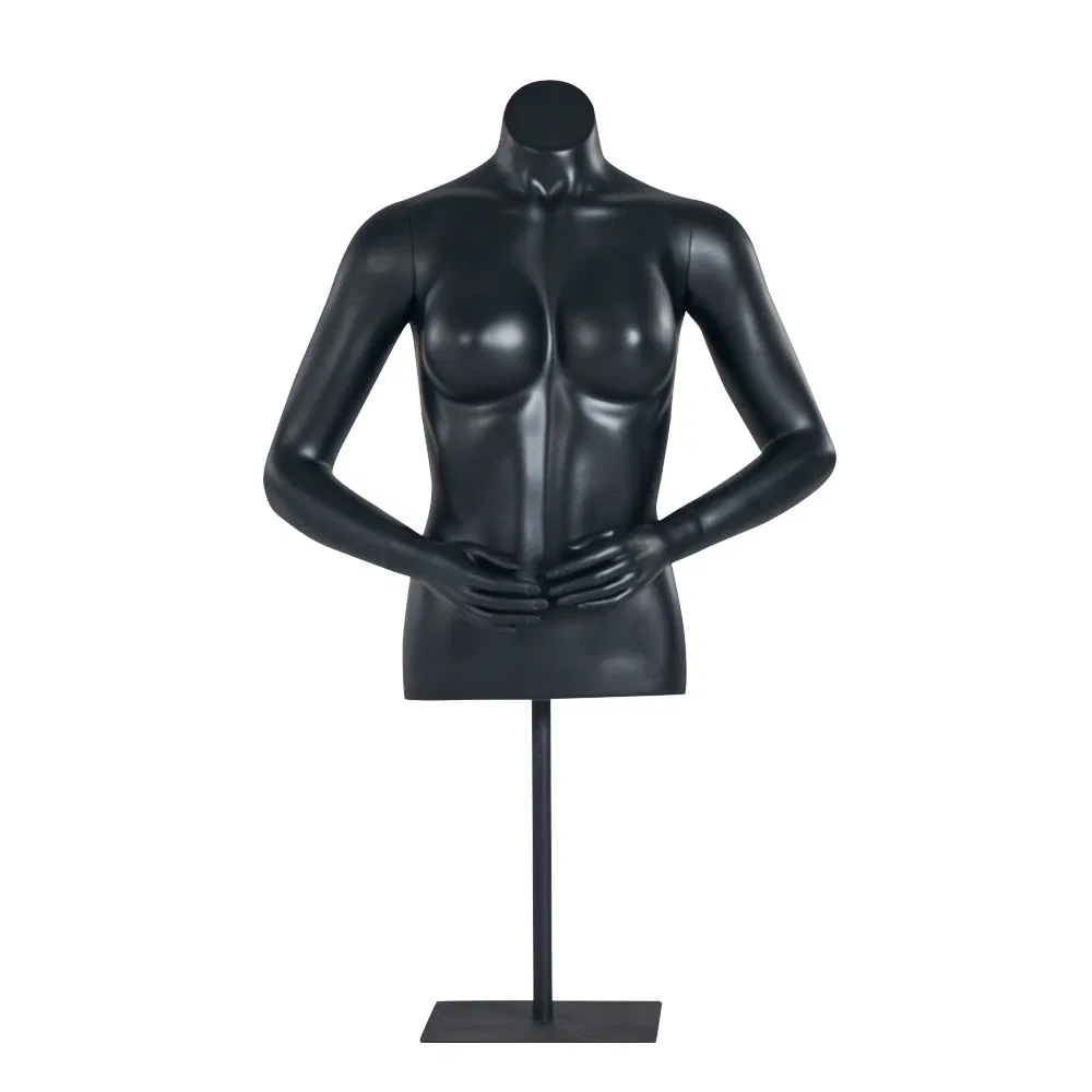 Muscular Half Body Female Mannequin Headless Sportswear Store Display Mannequin for Sale