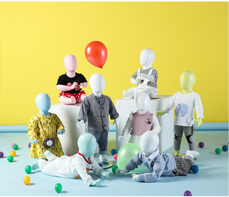 Full Body Wholesale Realistic Kids Mannequins White for Sale