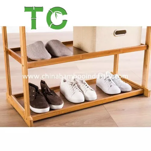 Bamboo Clothing Rack 5