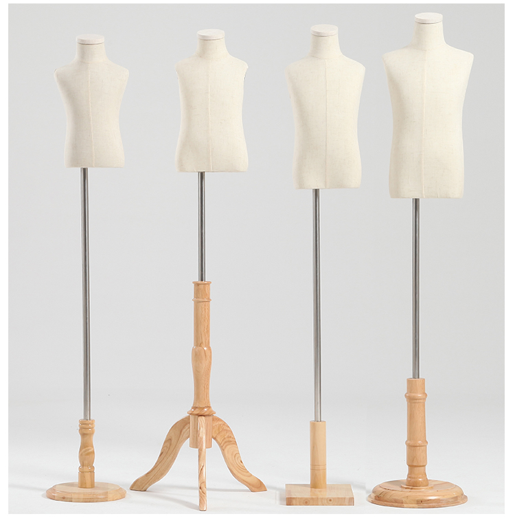 Children's Window Linen Mannequins Boy and Girl Dummies Kids Mannequin