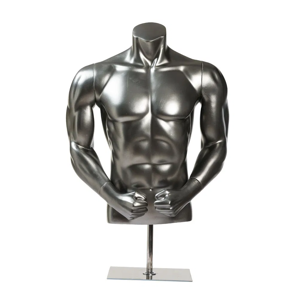 Half Body Male Mannequin European Mannequin Torso