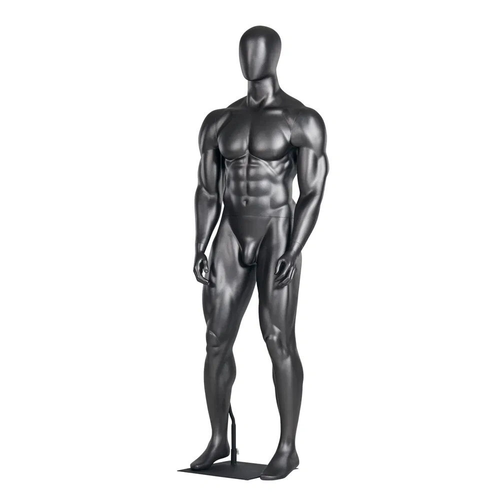 High Quality Training Used Egg Head Sports Muscular Plus Size Male Mannequins
