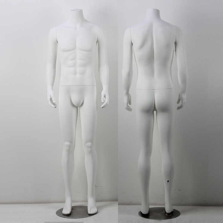 High Quality Headless Standing Men Male Mannequin Headless Muscular Male Mannequin for Window Display