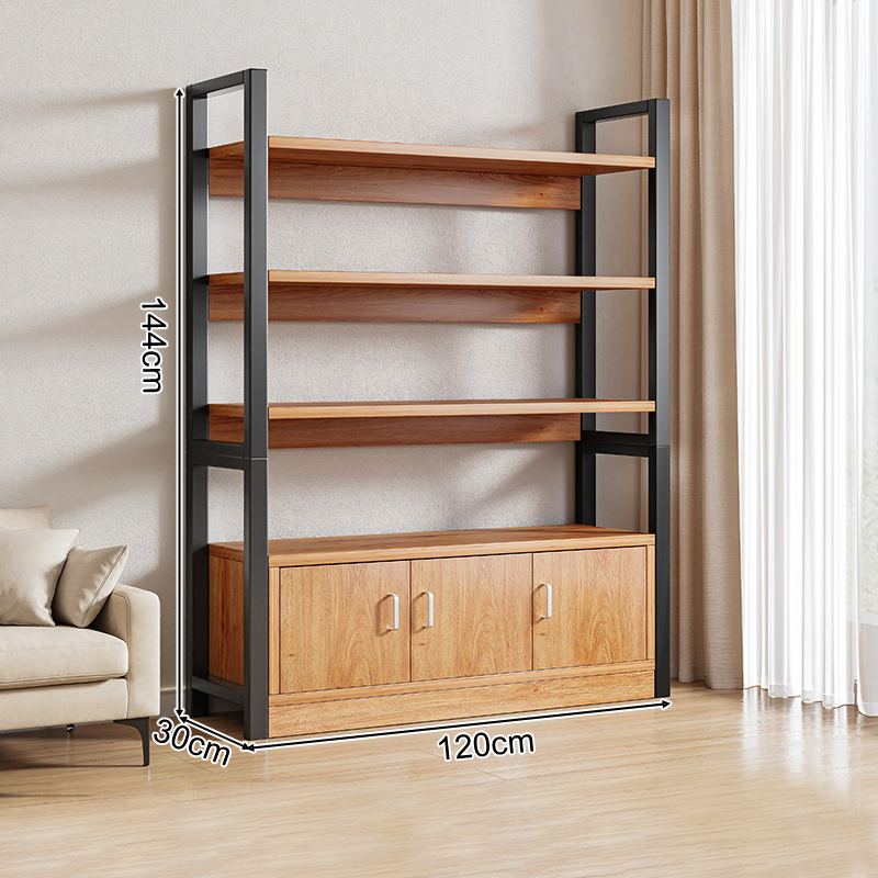 Customizable Multi-Layer Display Rack Custom Designed Modern Style Wooden Bookshelf Bookcase Storage Shelf Cabinet Living Room