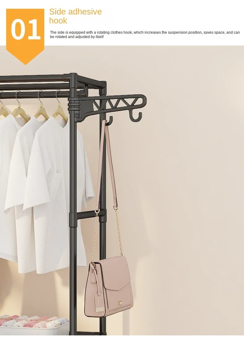 Simple Multi-Functional Clothes Rack