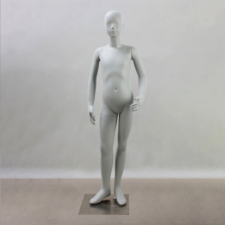 Egg Head White Color Child Young Teenage Manikin Boy Mannequin Kids Manikin