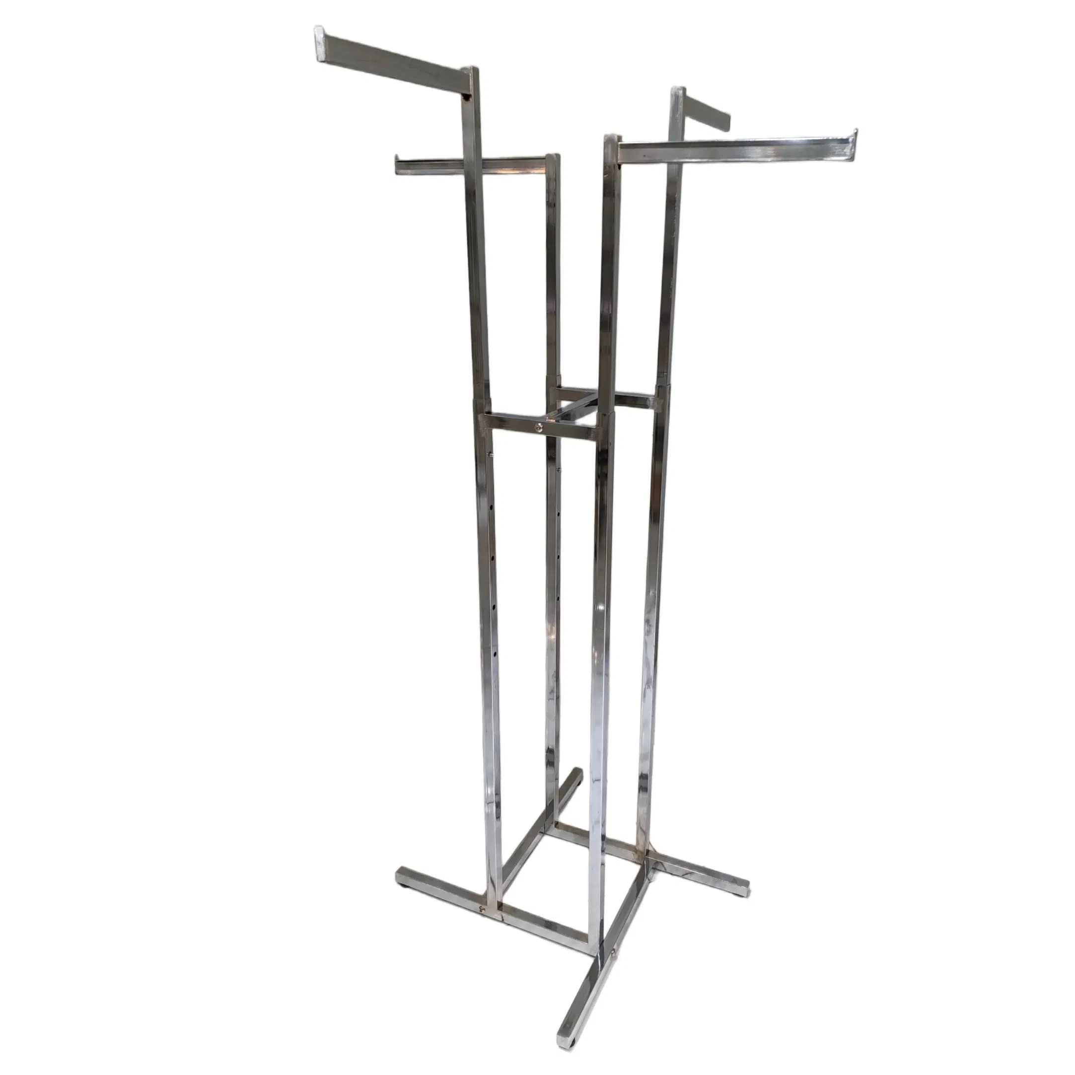 Standing Coat Rack with Marble Base Heavy Duty Clothes Hanger Rack for Shop