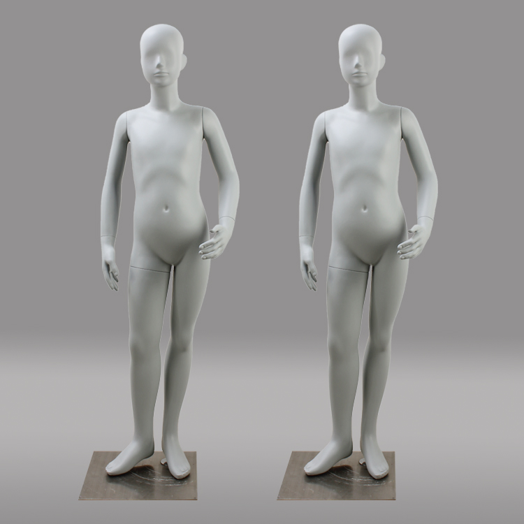 Egg Head White Color Child Young Teenage Manikin Boy Mannequin Kids Manikin