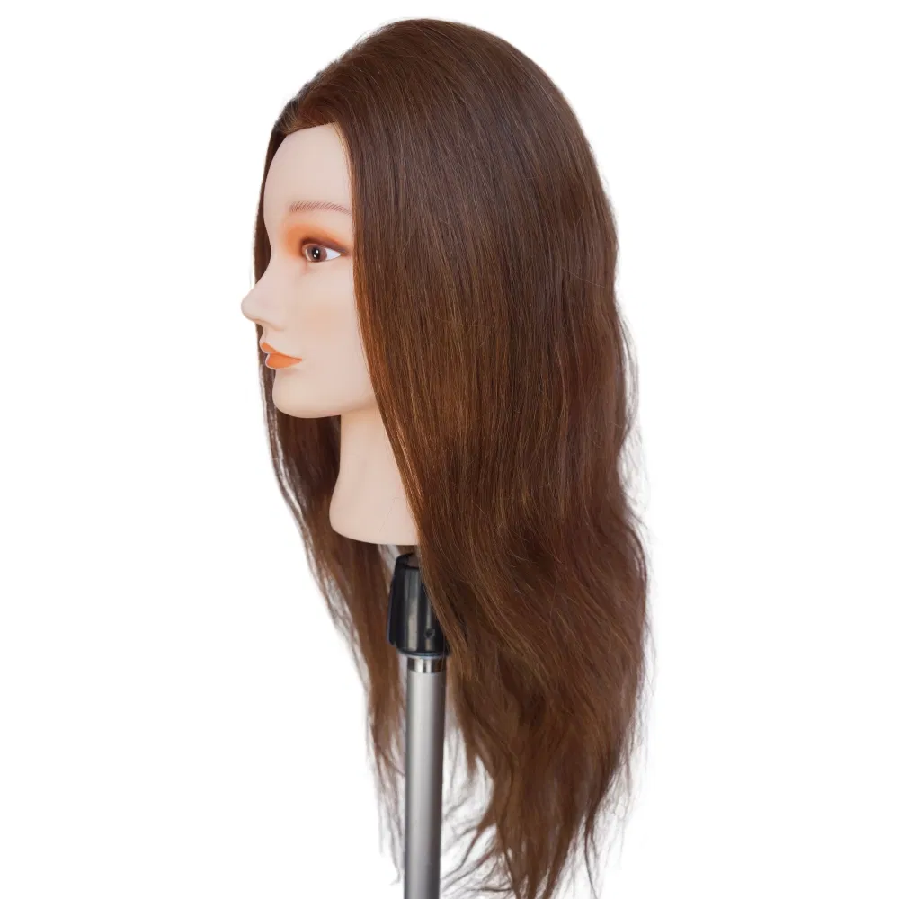 Realistic Female Hair Mannequin Head for Salon Training