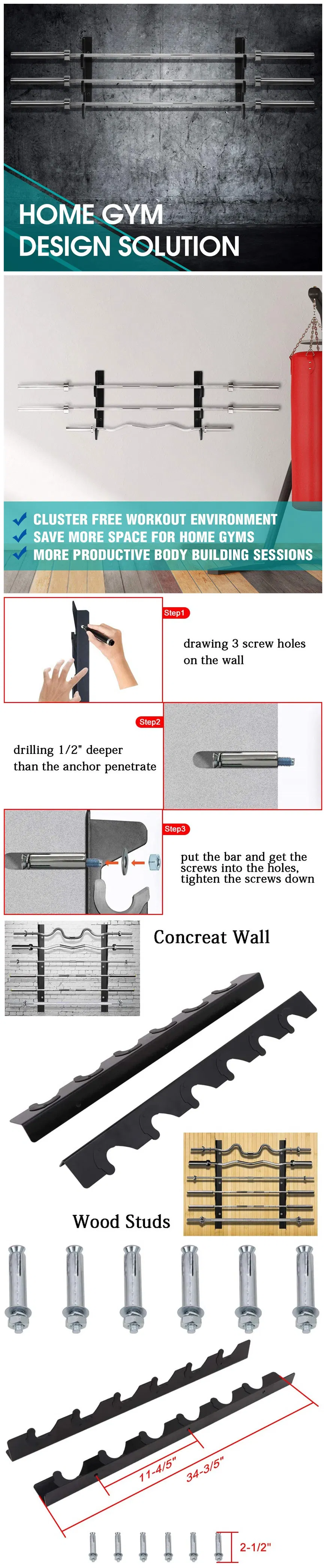 Barbell Storage Detail 1