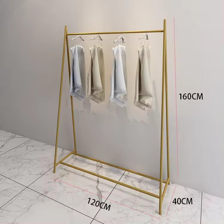 Clothing Display Rack Metal Boutique High-End New Clothes Hanger