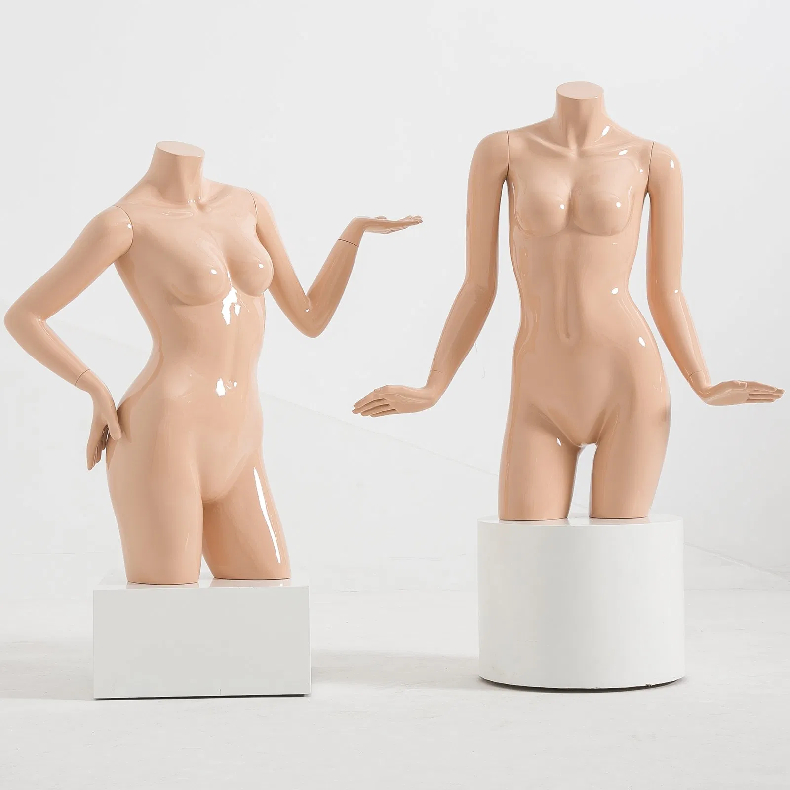 Realistic Skin Underwear Mannequin - Adjustable Female Model for Clothing Display &amp; Photography