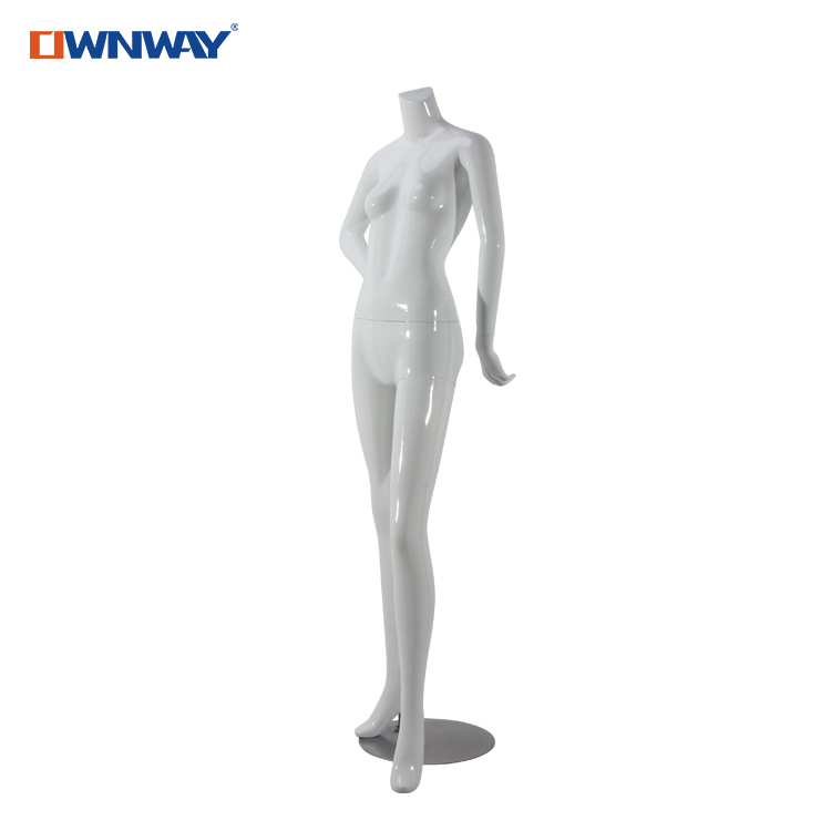 Fashion Female Window Display Headless Female Mannequin